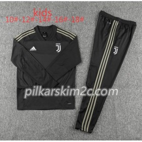 Juventus Dziecięca Komplet Bluzy Treningowe Czarny 2018-2019